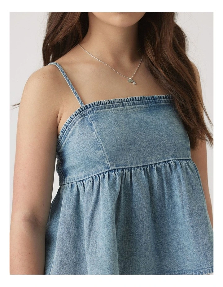 Girls Emma Denim Pant image 3