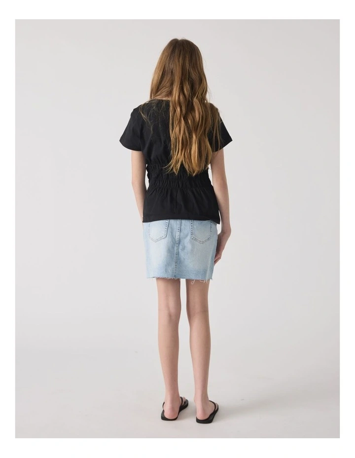 Girls Smocked Tee image 2