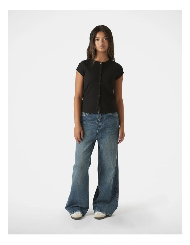 Girls Riley Rib T-Shirt image 1