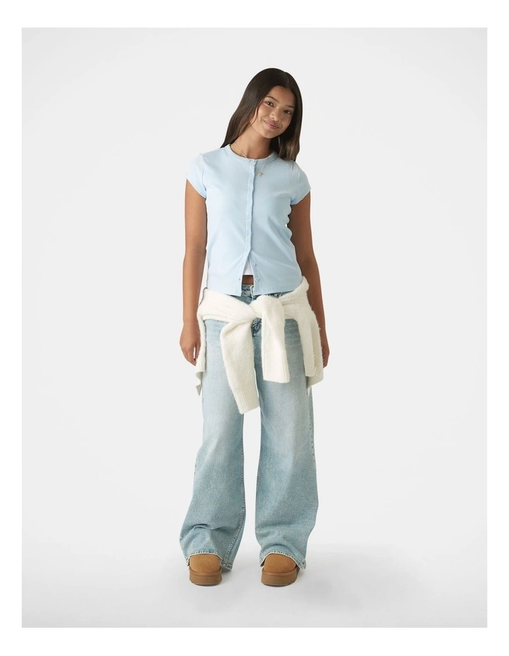 Girls Riley Rib T-Shirt image 1