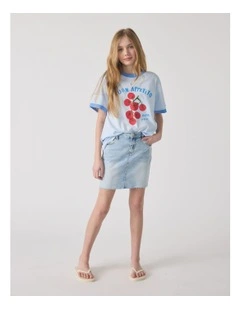 Girls Roma Oversized Tee