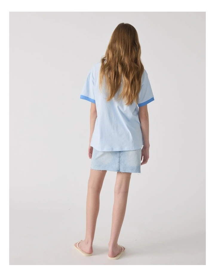 Girls Roma Oversized Tee image 2