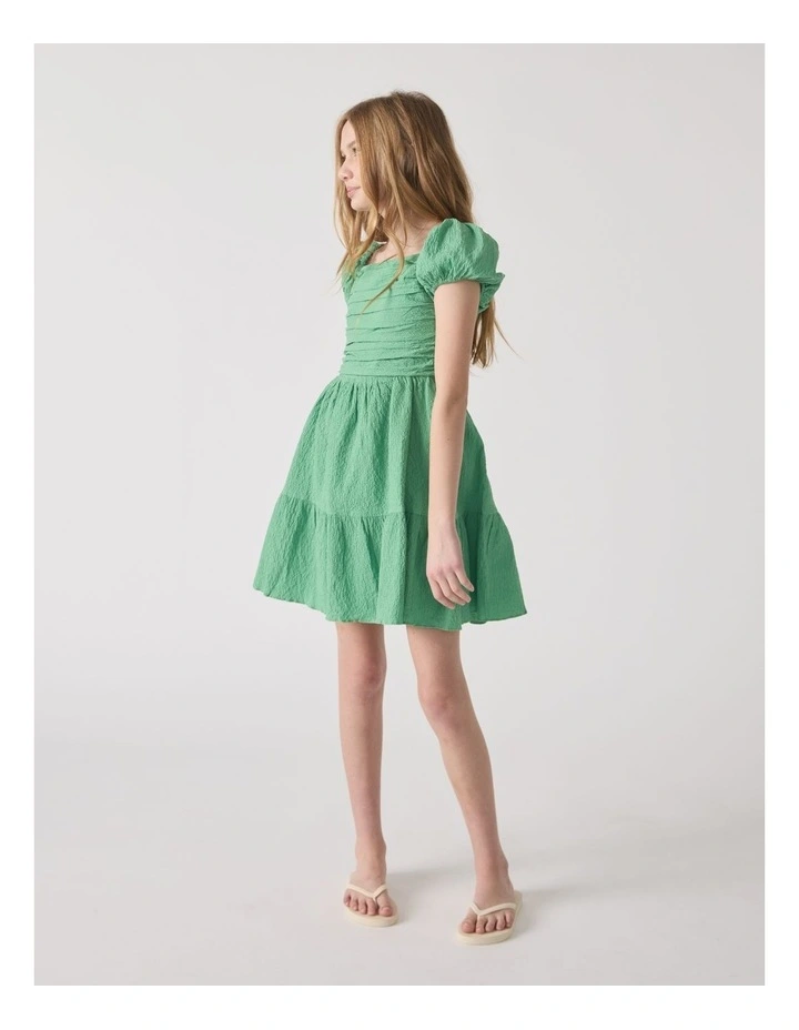 Girls Evie Textured Mini Dress image 1