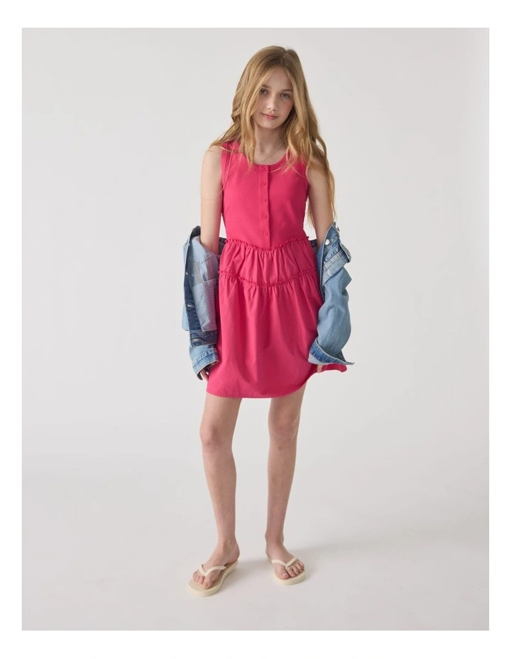 Girls Piper Tiered Mini Dress image 1