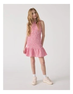 Girls Liliana Gingham Dress