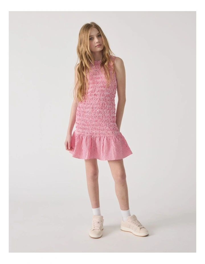 Girls Liliana Gingham Dress image 1