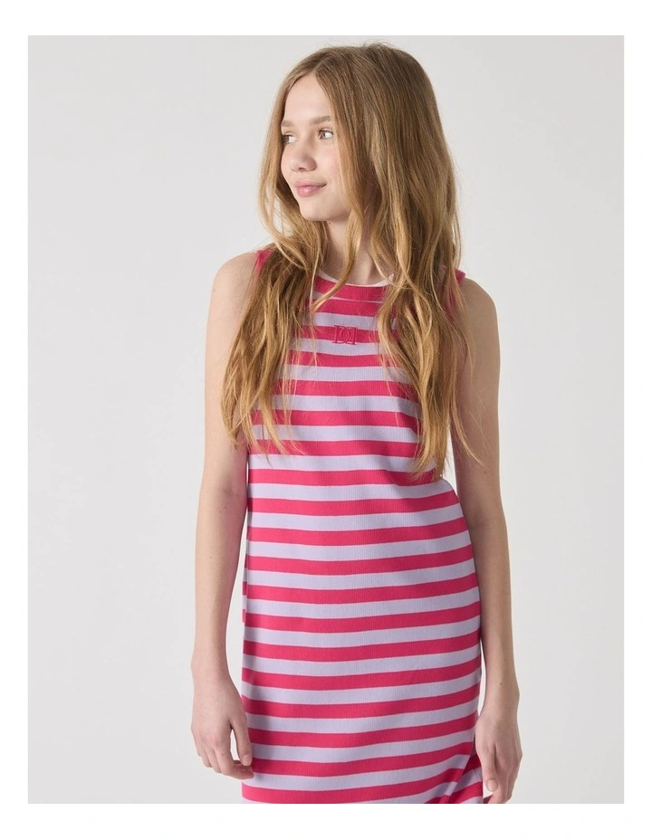 Girls Harper Rib Tank Dress image 3