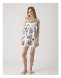 Millie Beach Short in White