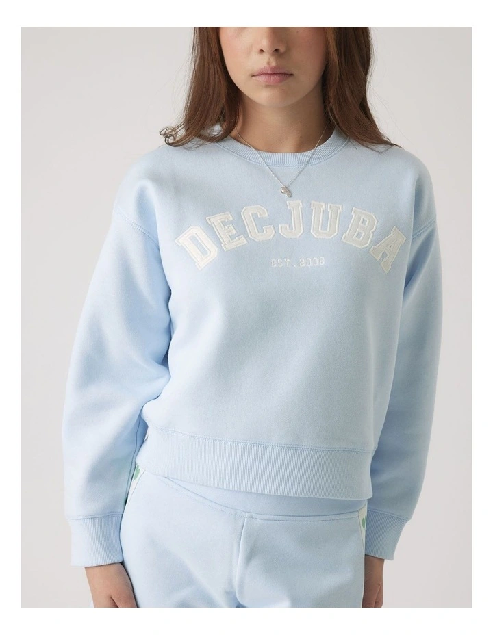 Girls Decjuba Logo Sweat image 3