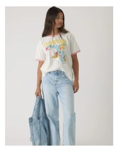 Girls Florida Oversized Tee