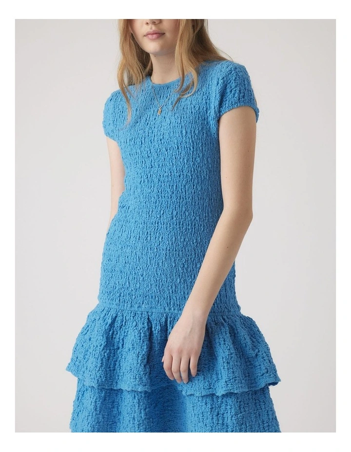 Girls Alessia Shirred Dress image 3