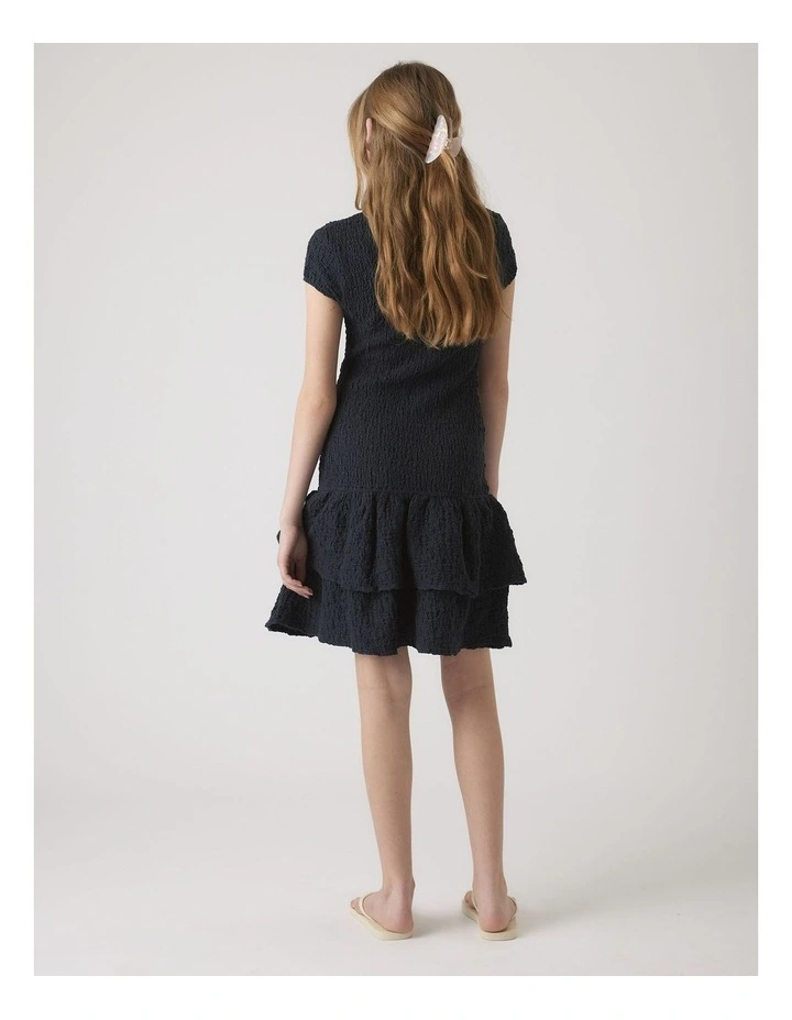 Girls Alessia Shirred Dress image 2