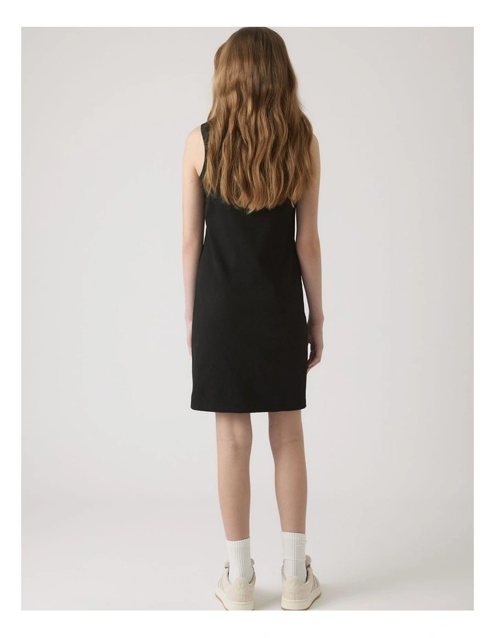 Harper Crystal Dress in Black image 2