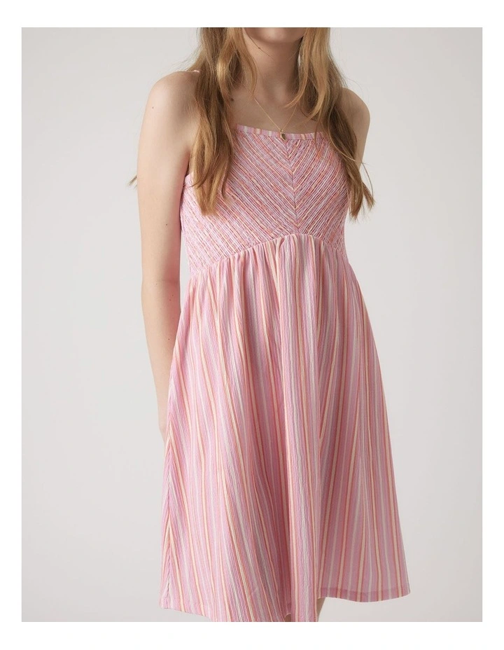 Girls Abigail Shirred Dress image 3