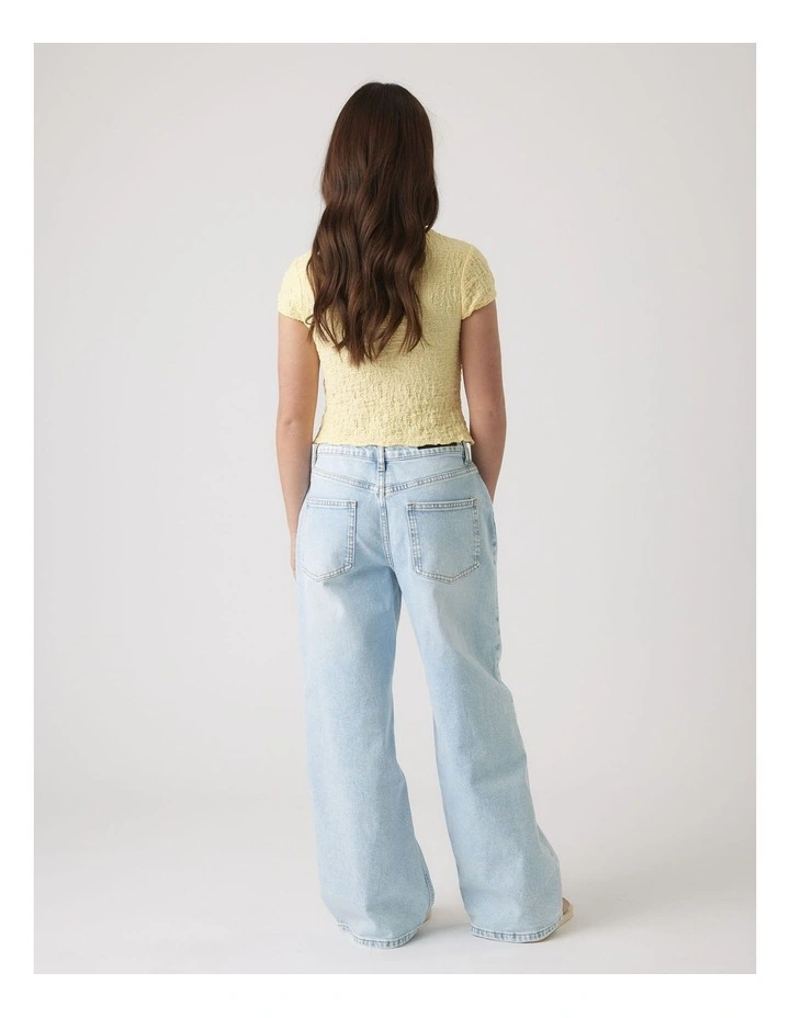 Girls Alessia Textured Top image 2