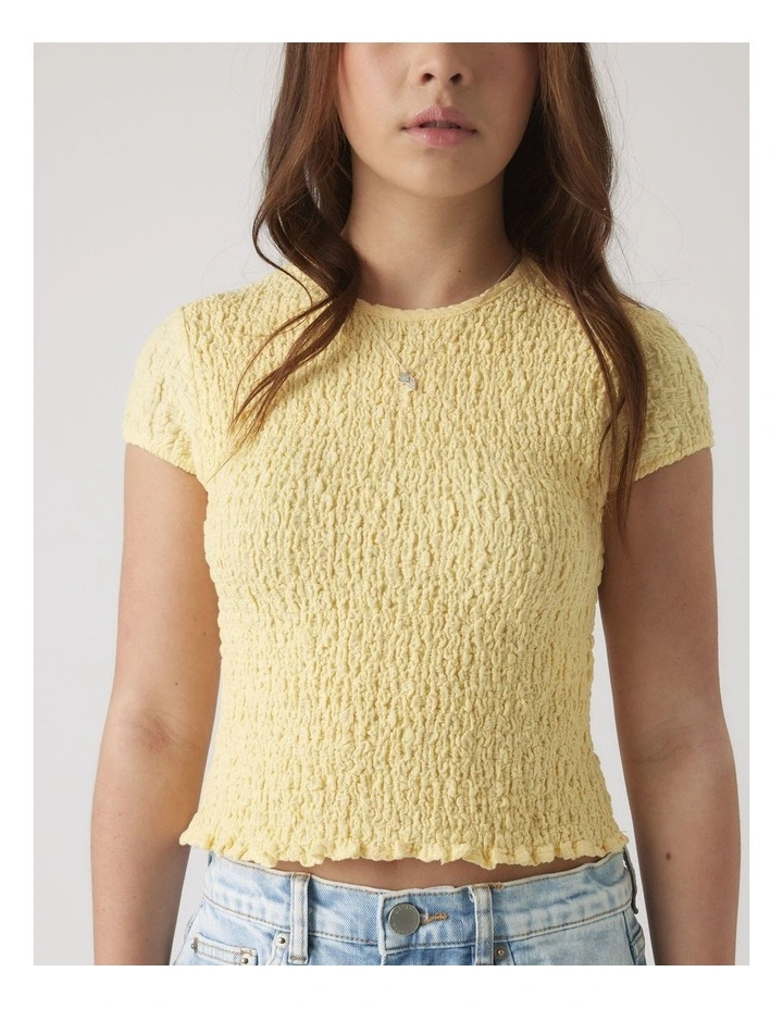 Girls Alessia Textured Top image 3