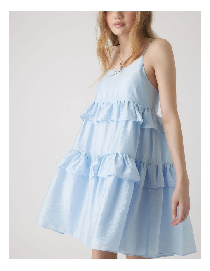 Girls Lucy Ruffle Dress image 3