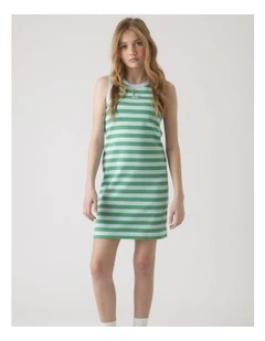 Girls Harper Rib Tank Dress in Multi