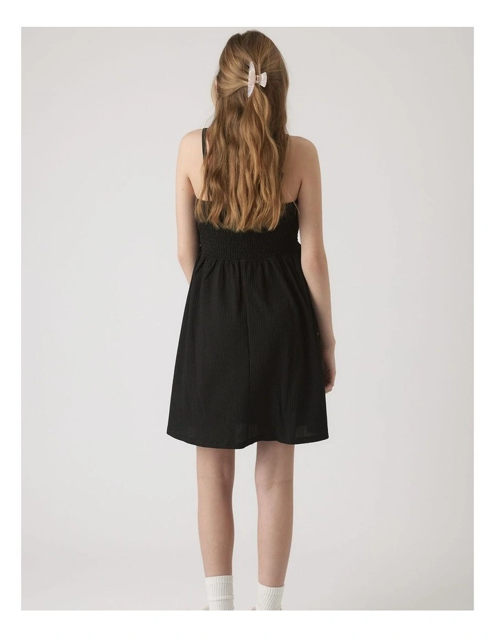 Girls Abigail Shirred Dress image 2