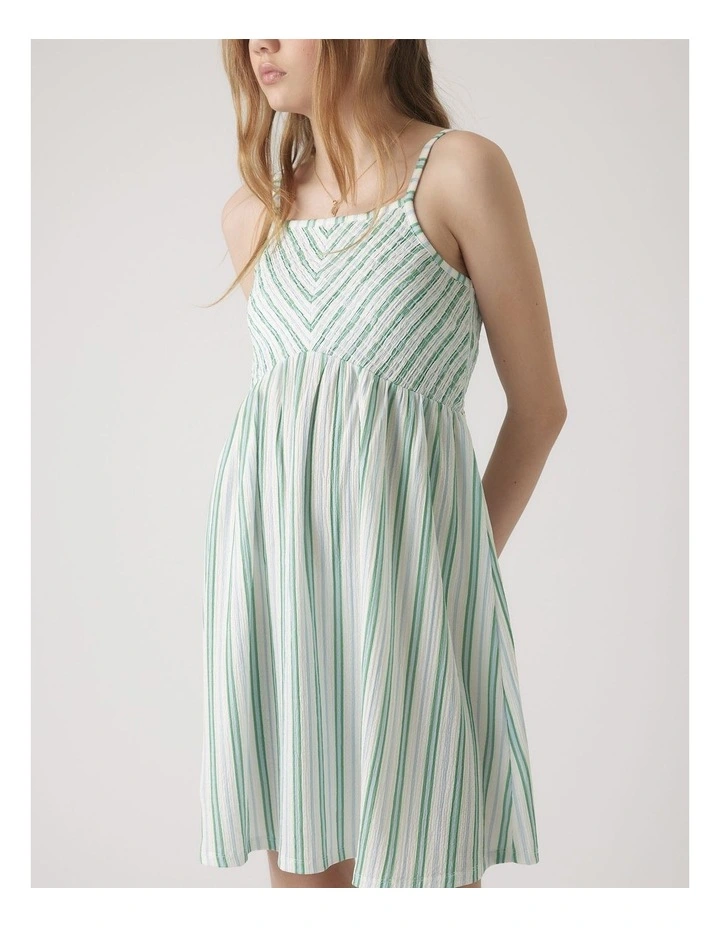 Girls Abigail Shirred Dress image 3