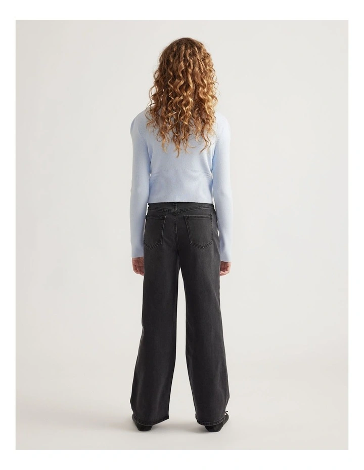 Girls Matilda Zip Up Knit image 2