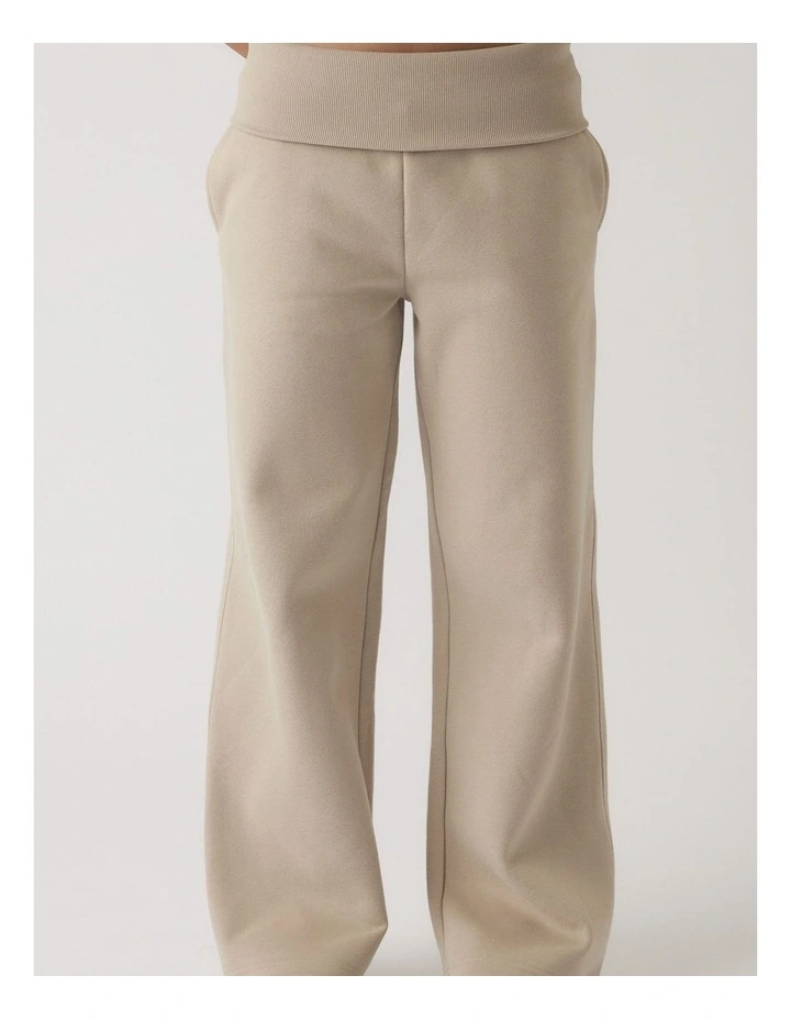 Girls Rolled Waist Track Pant image 3