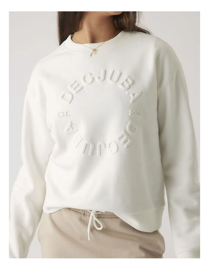 Girls Decjuba Embossed Sweat image 3