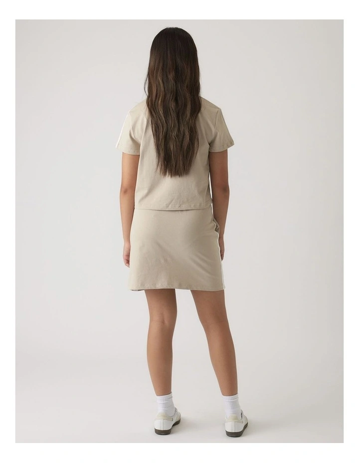 Boxy Tee in Beige image 2