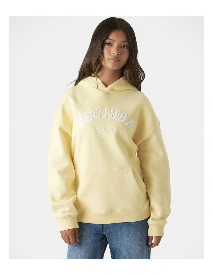 Oversized Hoodie in Yellow image 3