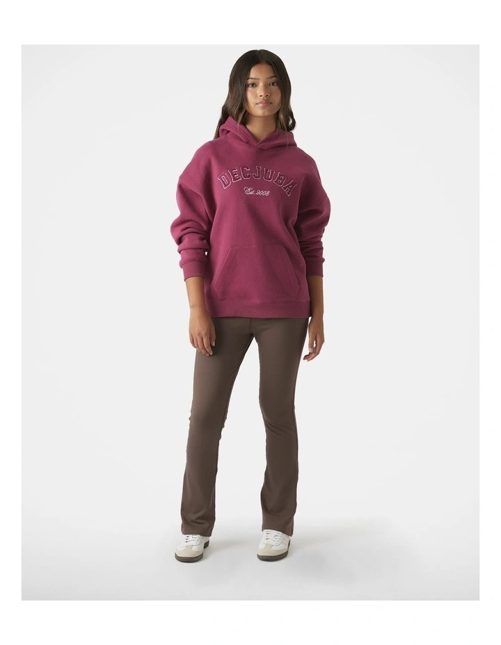 Oversized Hoodie in Pink image 1