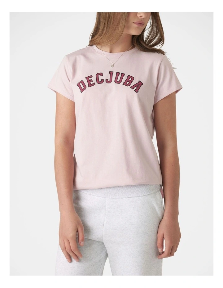 Girls Decjuba Collegiate Tee image 3