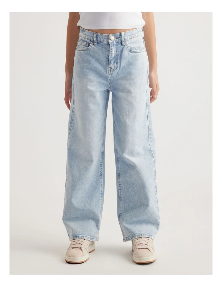 Hailey Extra Long Jeans in Byron Blue image 3