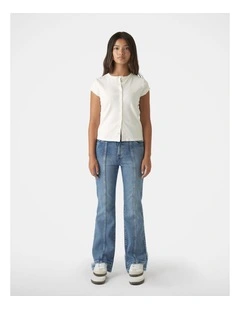 Lucy Flare Jean in Blue