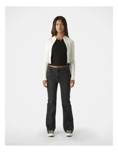 Lucy Flare Jean in Black