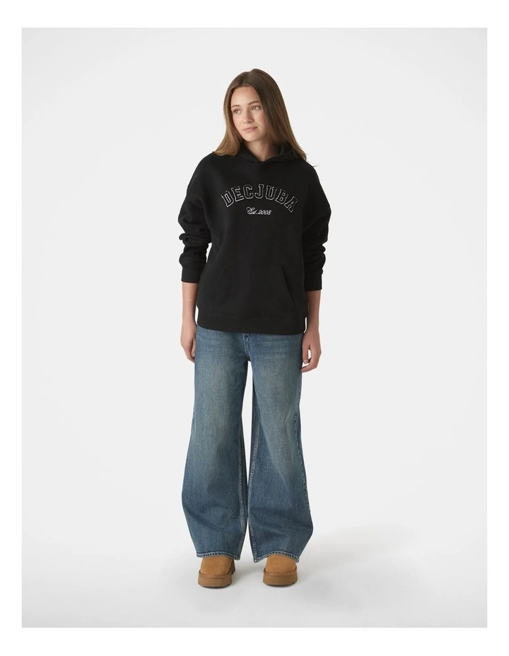 Oversized Hoodie in Black image 1