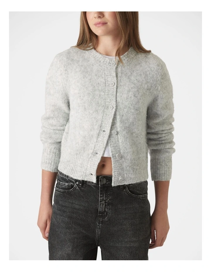 Girls Mia Fluffy Cardigan image 3