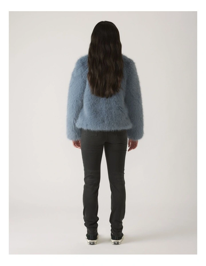 Girls Natasha Faux Fur Jacket image 2