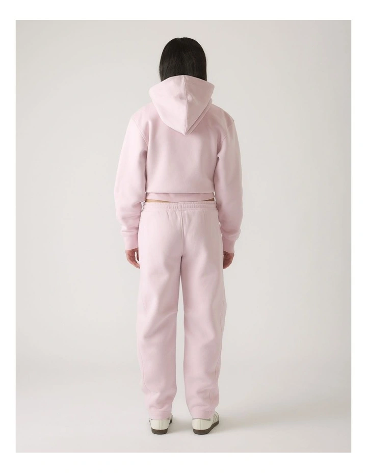 Barrel Leg Track Pant in Pink image 2