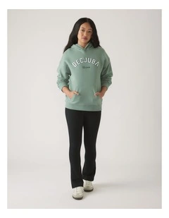 Oversized Hoodie in Green