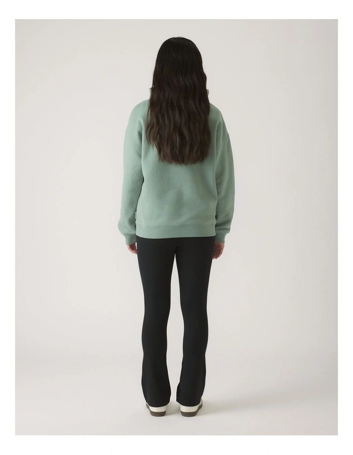 Oversized Hoodie in Green image 2