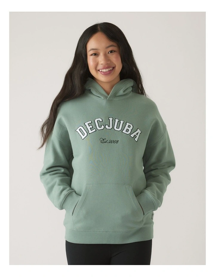 Oversized Hoodie in Green image 3