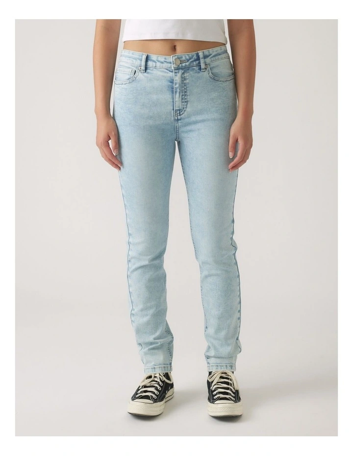 Stella Skinny Leg Jean in Blue image 4