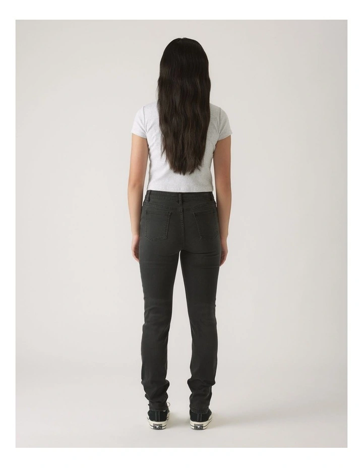 Stella Skinny Leg Jean in Black image 2
