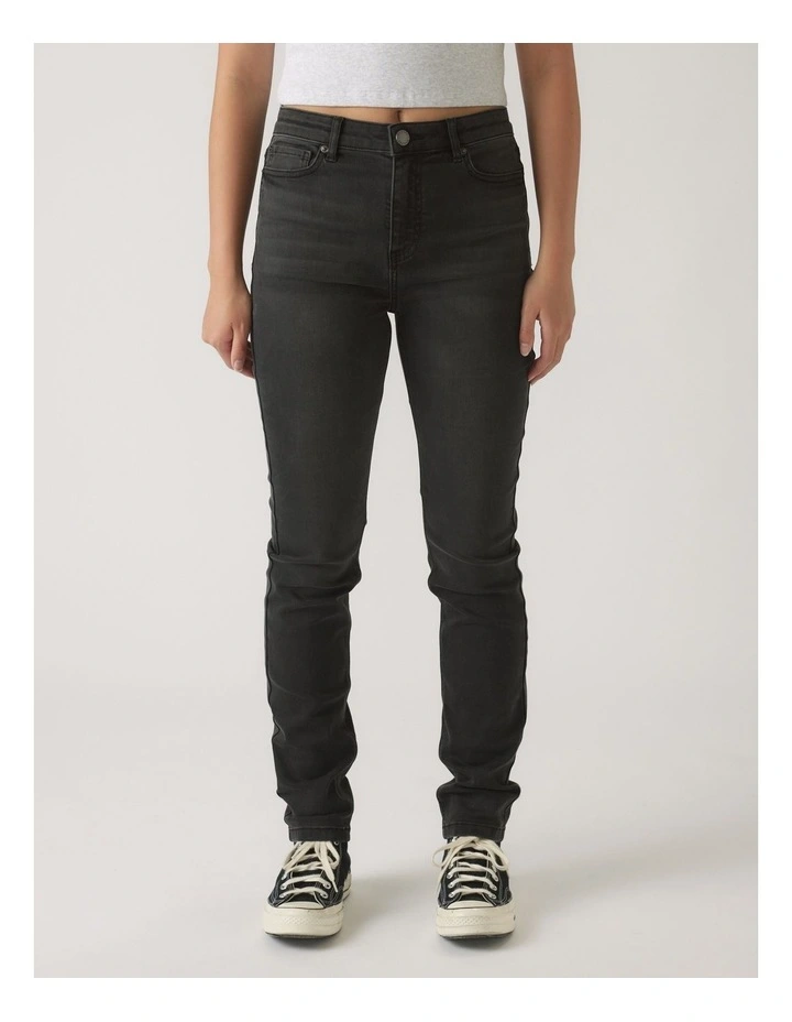 Stella Skinny Leg Jean in Black image 3