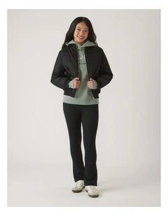 Girls Nylon Bomber Jacket