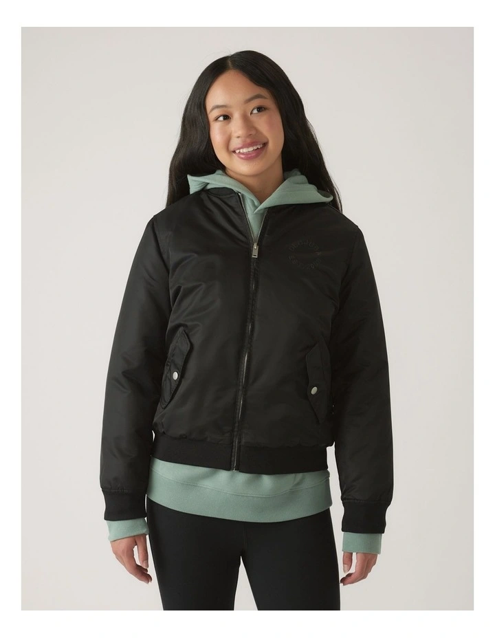 Girls Nylon Bomber Jacket image 3