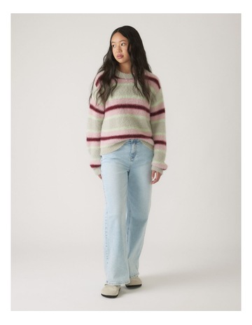 Pink/Grey Stripe colour