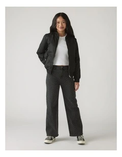 Hailey Extra Long Jeans in Black