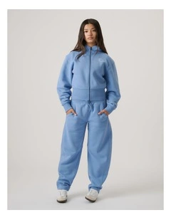 Girls Cropped Zip Hoodie