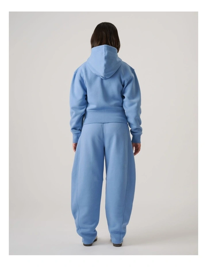 Girls Cropped Zip Hoodie image 2